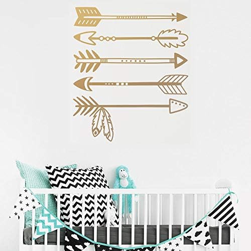 Tribal Arrow Wall Sticker Vinyl Room Decoration Accessories for Kids boy Room Decor Children's Bedroom Mural Decal Wall stickerss 43 * 50cm