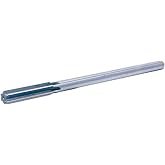 HHIP 2006-3560 .2510" High Speed Steel 6F Straight Shank Chucking Reamer, 1-1/2" Flute Length, 6" Overall Length, .2510"