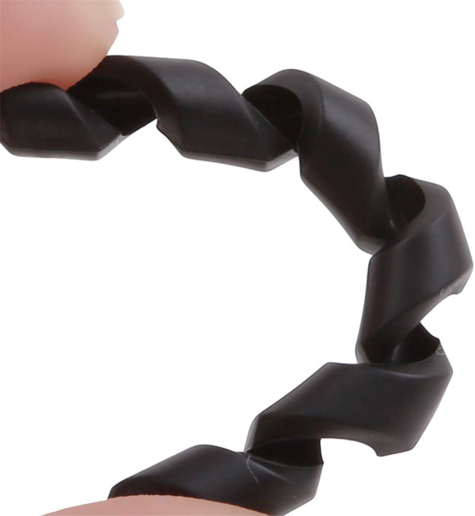 YouCY 5pcs Wrap Spiral Bicycle Cable Sleeve Housing Protector Frame