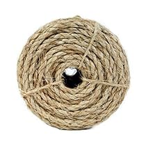 Koch Industries Twisted Sisal Rope, 1/2 Inch by 50 Feet, Natural, Coil