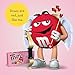 M&M'S Valentine's Milk Chocolate Candy Valentine Box 3.1-Ounce Box (Pack of 12)