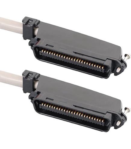Amazon.com: ICC Female to Male 25 Pair Telco Cable 10ft - Cat3