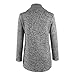 Hot Sale!Elevin(TM)Womens Casual Hooded Jacket Coat Long Zipper Top Sweatshirt Outwear