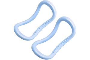 2Pcs Yoga Ring for Leg Calves, Pilates Circle Ring for Back Toning Thighs Abs and Legs, Fitness Rings for Yoga, Pilates, Gymn