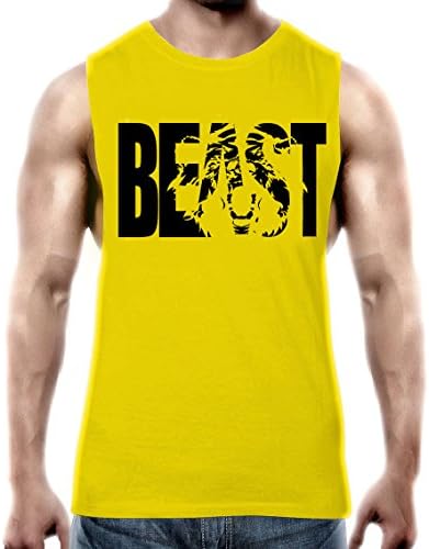 Men's Gym Fitness Workout Shirt Lightweight Letter 3D Printed Stringer BodyBuilding Tanks Top