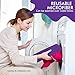 Vorfreude – Floor Mop with Integrated Spray and – Included Refillable 700Ml Capacity Bottle and Reusable Microfibre Pad