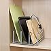 ProAid Kitchen Houseware, Kitchen Organizer Holder Cabinet Rack Compact Kitchen Rack Dish Rack Pantry Organizer Rack with Rubber Feet, Silver