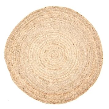 Trendcarpet Runde Teppiche San Francisco Jute Grosse Rund 80 Cm