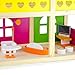 Wooden Wonders Luxurious Living Room Set, Colorful Dollhouse Furniture (8pcs.) by Imagination