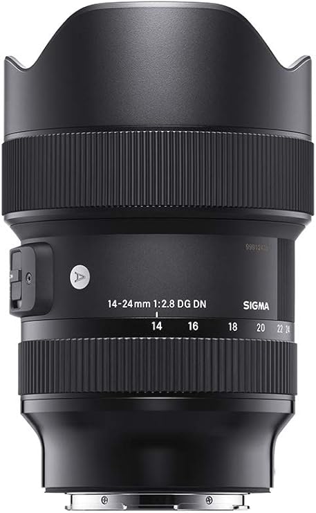 Amazon Com Sigma 14 24mm F2 8 Dg Dn Art For Sony E Mount Black Camera Photo