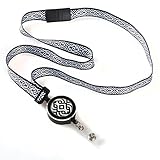 Scroll Ribbon Lanyard w Framed Reel
