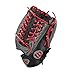 WILSON 2018 A1000 kp92 Gloves - Right Hand Throw Black/Gray/Red, 12.5