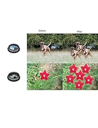 Kit Pro de Lentes para iPhone, Samsung, Pixel, Macro y Gran Angular con Luz LED y Estuche de Viaje