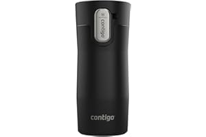Contigo West Loop 3.0 Stainless Steel Travel Mug with Tea-Bag Hook & Spill-Proof Lid, Vacuum-Insulated Reusable Cup Coffee an