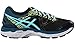ASICS Women's GT-2000 4 Running Shoe, Black/Pool Blue/Flash Yellow, 8 M US