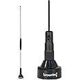 Browning BR-179 140 to 170 MHz VHF 430 to 470 MHz UHF Pre Tuned Dual Band NMO Antenna