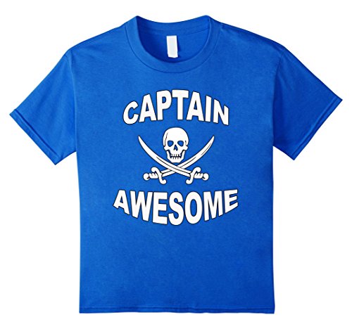 Pirate T-Shirt : Captain  Awesome Pirate Costume