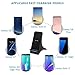 iPhone X Wireless Charger, Chuangmeida Built-in Cooling Fan Qi Fast Wireless Charger Stand for Samsung Galaxy S9/S9 Plus, Note 8, S8/S8 Plus, Standard Charge for iPhone X/8/8 Plus