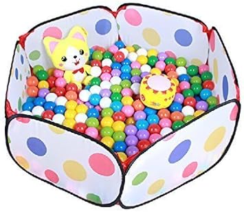 Gearmax Jeu De Plein Air Piscine A Balle Pour Bebe Plaisir Et Facile A Deplier Replier 1 2m Amazon Fr High Tech