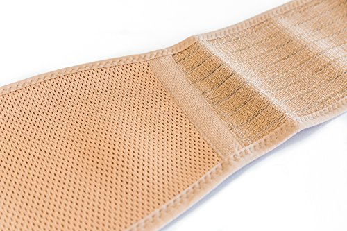 HarmonyPT Maternity Support Belt - Super Soft and Breathable Belly Band for back and pelvic support during pregnancy - Black or Beige