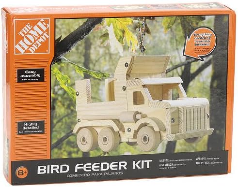 Amazon Com The Home Depot Wooden Bird Feeder Kit Truck Wild
