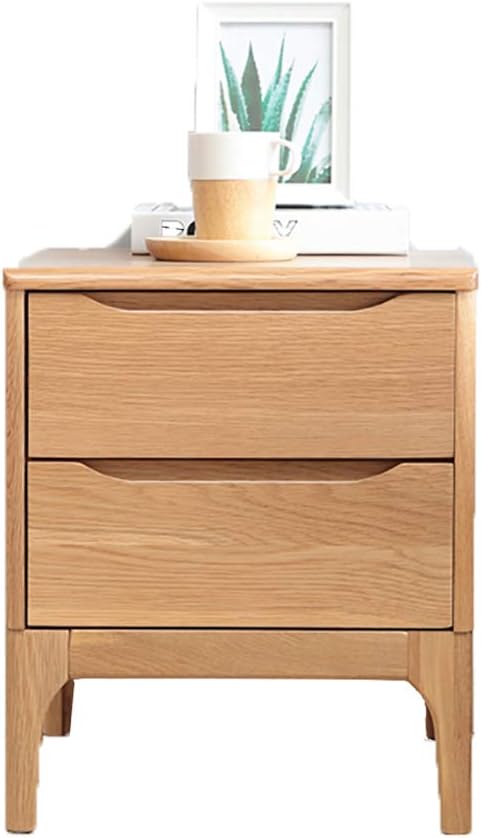 Amazon Com Nightstand With 2 Drawers Unique Modern Design Side Table For Bedroom Living Room Apartment Chest Of Drawers 009 Furniture Decor
