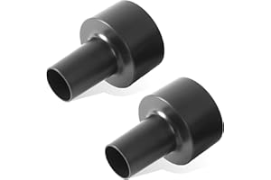 (2-Pack) TonGass 2 1/2-Inch to 1 1/4-Inch Cone Reducer - Universal Fit Vacuum Hose Adapter/Dust Collection Fittings/Attachmen