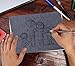 selizo 50 Sheets Black Carbon Transfer Tracing Paper for Wood, Paper, Canvas and Other Art Surfaces (9 x 13 Inches)
