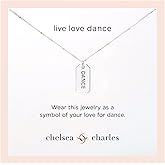 Chelsea Charles Dance and Cheer Reversible Charm Necklaces