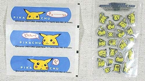 Amazon Co Jp 非売品ポケットモンスターピカチュウ シール 絆創膏 1998年 ホビー
