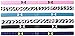 Under Armour Women's Graphic Mini Headbands - 6 Pack, Pink Craze (645)/White, One Size Fits All