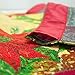 asunflower Christmas Mantle Scarf with Tassel Trim for Holiday Fireplace Decoration, Candles