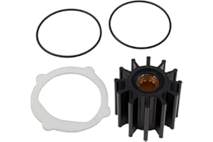 big-autoparts Water Pump Impeller Raw Sea Impeller Repair Kit Compatible With Johnson 09-812B-1 Yanmar 119773-42600 Sierra 18
