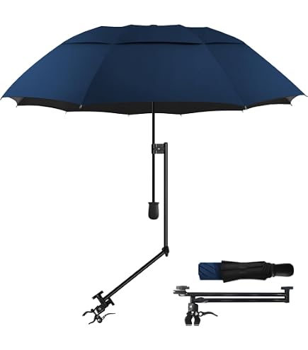 Amazon.com: HOBVO UPF 50+ Golf Umbrella with Adjustable Universal