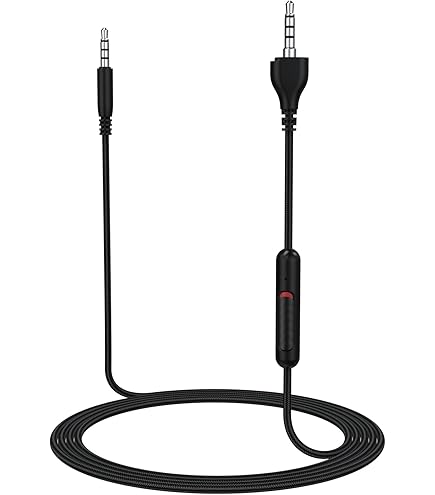Amazon.com: Puiixur Replacement AW920H Gaming Headset Cable, Audio