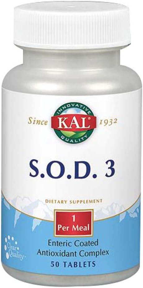KAL - S.O.D.-3, 3000 mf, 100 tablets