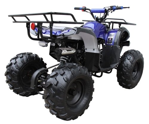 TAO TAO model TFORCE 110cc Fully Automatic Mid / Youth Size ATV with REVERSE and  Large UPGRADED Tires, 4-stroke Air-cooled Engine and LED Headlights. - Thumbnail 3
