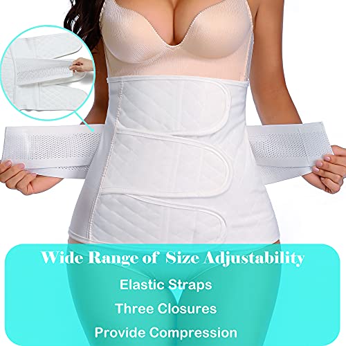 Paz Wean Postpartum Belly Wrap Plus Size C Section Recovery Belt Post