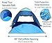 OutdoorsmanLab Automatic Pop Up Beach Tent, Lightweight For Family with UV 50+ Protection, Easy Carrying Bag, Wind Resistant Features