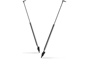 Euplokeer Qty (2) Liftgate Lift Support with Bracket Replacement for Subaru Crosstrek 2018-2023 Tailgate Rear Hatch Parts W/O