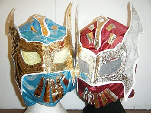 Ashleys Sin Cara Blue and Sin Cara Red Set Masks