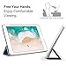 MoKo Case for iPad Pro 10.5 - Slim Lightweight Smart-shell Stand Cover with Translucent Frosted Back Protector for Apple iPad Pro 10.5 Inch 2017 Released Tablet, Starry Night (Auto Wake / Sleep)