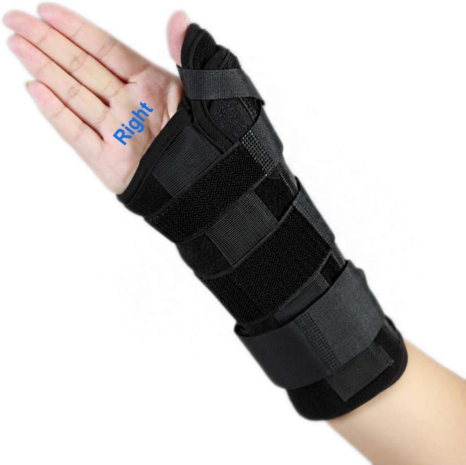 Wrist Brace with Thumb Spica Splint, De Quervain's Tenosynovitis, Carpal Tunnel Pain, Wrist Wrist Brace with Thumb Spica Splint, De Quervain's Tenosynovitis, Carpal Tunnel Pain, Wrist