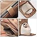Momcozy Breast Pump Bag, Large Capacity Diaper Bag Nappy Tote for Travel (Brown) - Wide Open & Waterproof, Fits Most Brands Breast Pumps Like Spectra, Lansinoh, Philips Avent etc.