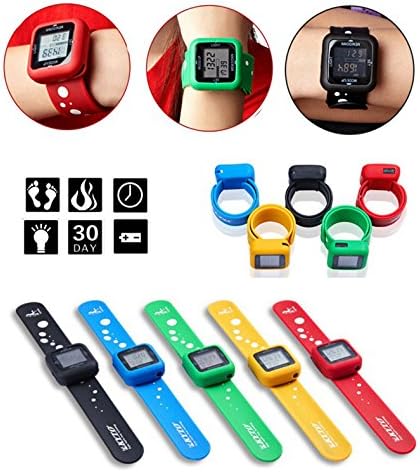 Sport LCD Pedometer Step Calorie Counter Walking Pedometer Watch