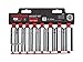 TEKTON 1/2-Inch Drive Deep Socket Set, Metric, Cr-V, 13 mm - 22 mm, 8-Sockets | 1260