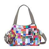 Kipling Women's Felix Printed Handbag One Size K Squared Red