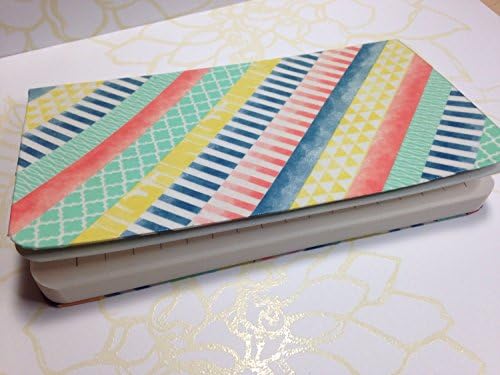 Multi-color Pastel Washi Tape Lined Notebook