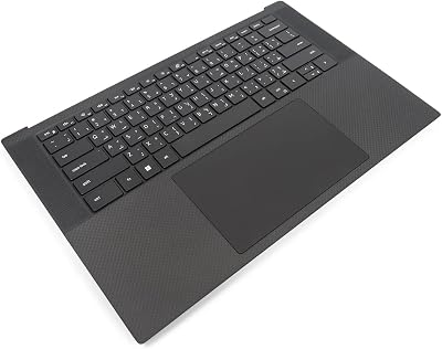 Dell XPS 9500-9530 Palmrest Touchpad Arabic Backlit Keyboard Renewed 0GN0D2