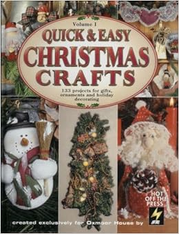 Download Quick Easy Christmas Crafts Vol 1 133 Projects For Gifts Ornaments And Holiday Decorating Leisure Arts Craft Leaflets 9780848715601 Amazon Com Books PSD Mockup Templates